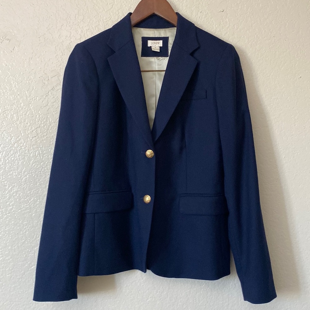 J. Crew Factory Wool Blend Blazer